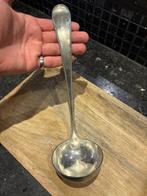 Zilver Parelrand soep lepel 2e gehalte bestek., Ophalen of Verzenden, Zilver