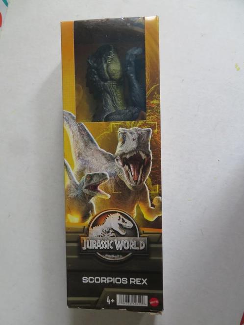 JURASSIC WORLD ----- SCORPIOS REX, Kinderen en Baby's, Speelgoed | Actiefiguren, Nieuw, Ophalen of Verzenden