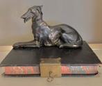 ANTIEKE HOND OUD BEELD BRONS? HONDJE DECORATIE NU € 34,00, Ophalen of Verzenden