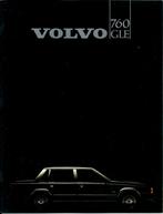 Brochure Volvo 760 GLE 1982, Ophalen of Verzenden, Gelezen, Volvo