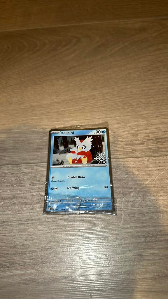 Delibird 046/193 Snowflake Stamp, Ophalen of Verzenden, Zo goed als nieuw