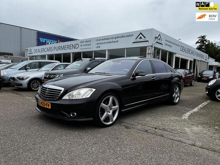 Mercedes-Benz S-klasse 500 Lang, Auto's, Mercedes-Benz, Bedrijf, Te koop, S-Klasse, ABS, Airbags, Airconditioning, Alarm, Boordcomputer