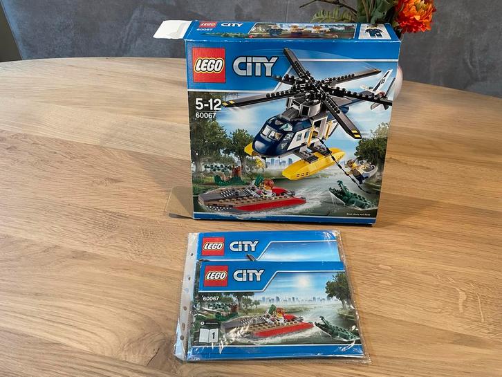 Lego City 60067 - Police Helikopter - lege Doos met instruct, Kinderen en Baby's, Speelgoed | Duplo en Lego, Gebruikt, Lego, Complete set