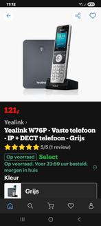 Vaste telefoon , nieuwe in doos, met station en houders., Ophalen of Verzenden, Nieuw, 1 handset