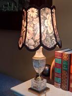 Antieke kristallen tafellamp, Antiek en Kunst, Antiek | Lampen, Ophalen of Verzenden