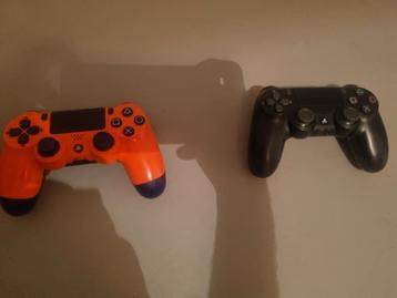 Playstation 4 controllers slechte accu en 1 met stickdrift beschikbaar voor biedingen