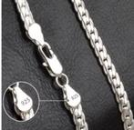 20-60cm Silver Color Luxury Brand Design Noble 6mm Necklace, Ophalen of Verzenden, Nieuw, Zilver, Zilver
