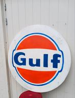 GULF reclamebord XXL, Verzamelen, Ophalen, Gebruikt, Reclamebord