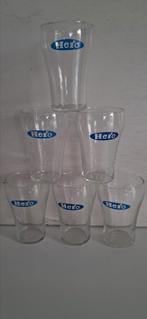6 retro Hero limonade glaasjes, Verzamelen, Retro, Ophalen of Verzenden, Huis en Inrichting