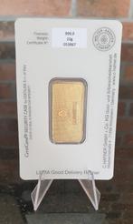 C.Hafner 10 gram .999 goudbaar, Postzegels en Munten, Edelmetalen en Baren, Goud, Ophalen of Verzenden