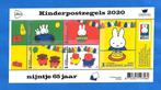 Kinderpostzegels 2020 - Nijntje 65 jaar (postzegelvel), Na 1940, Verzenden, Postfris