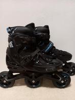 DoubleFF Black Boot G1 verstelbaar, Sport en Fitness, Skeelers, Ophalen, Verstelbaar, Gebruikt