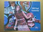 1969 FORD Accessories brochure, Engels, Ophalen of Verzenden, Zo goed als nieuw, Ford