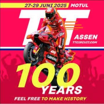 Gevraagd TT ASSEN Tegel 2025  beschikbaar voor biedingen