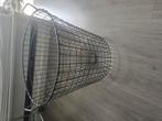 Metaal mand / wasmand/ basket / laundry hamper, Huis en Inrichting, Ophalen, Zo goed als nieuw, Rond, Overige materialen