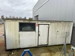geïsoleerde 20" container omgebouwd tot verfopslag/mengkamer, Ophalen