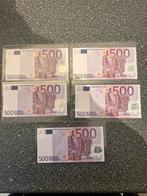 500 Euro Biljetten W. Duisenberg, Postzegels en Munten, Bankbiljetten | Europa | Eurobiljetten, Ophalen of Verzenden, Overige landen