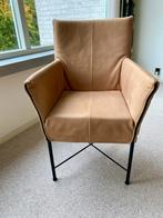 2 Montis Geraldine stoelen, Huis en Inrichting, Ophalen, Gebruikt, Minder dan 75 cm, Leer