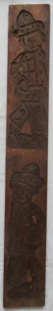 Grote speculaasplank voor 2 speculaaspoppen., Huis en Inrichting, Woonaccessoires | Overige, Gebruikt, Ophalen of Verzenden