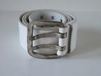 The Belt riem. Leer. Wit., Ophalen of Verzenden, 115 cm of meer, Wit, Echt leder