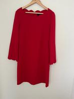 La Dress rode jurk met schulp valt als maat 38, Maat 38/40 (M), Verzenden, Zo goed als nieuw, Knielengte