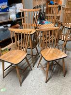 Vintage Café Stoelen - Set van 8, Antiek en Kunst, Antiek | Meubels | Stoelen en Banken, Ophalen