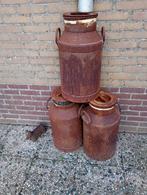 Oude melkbussen, decoratief, Ophalen