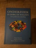Onderzoek in Zorg en Welzijn - Praktische Inleiding, Ophalen of Verzenden, Gamma, Zo goed als nieuw, HBO
