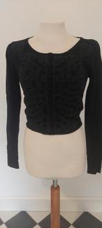 Steps vestje zwart, bewerkt voorpand, maat S, Zwart, Ophalen of Verzenden, Zo goed als nieuw, Steps