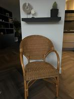 Vintage rieten stoel nieuw!, Ophalen, Nieuw, Bruin, Eén