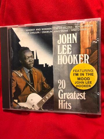 John Lee Hooker - CD 20 Greatest Hits beschikbaar voor biedingen