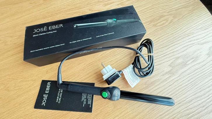 José Eber 25 mm Clipless Curling Iron, Sieraden, Tassen en Uiterlijk, Uiterlijk | Haarverzorging, Zo goed als nieuw, Krultang of Stijltang