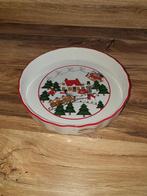Masons mason christmas village kerst quiche ovenvaste schaal, Huis en Inrichting, Keuken | Servies, Ophalen of Verzenden, Wedgwood
