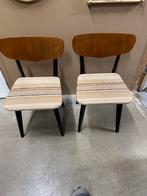 2 retro vintage stoelen