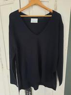 Samsoe Samsoe trui - Maat L - Donkerblauw- nieuw, Ophalen of Verzenden, Maat 42/44 (L), Blauw