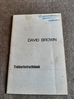 David brown instructieboek, Ophalen of Verzenden, Gelezen, Catalogus