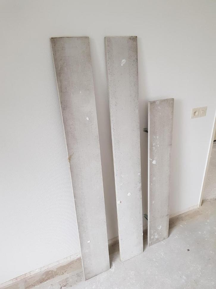 Vensterbank Travertin 3 delen bouwmateriaal renovatie, Huis en Inrichting, Woonaccessoires | Overige, Gebruikt, Ophalen of Verzenden