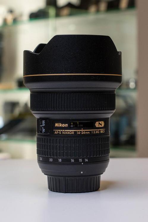 Nikon AF-S 14-24mm F/2.8G ED (Foto-Groep Doorn), Audio, Tv en Foto, Fotografie | Lenzen en Objectieven, Zo goed als nieuw, Ophalen of Verzenden