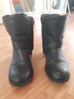 Zwarte laarsjes met nep bont gevoerd Maat 32, Kinderen en Baby's, Gebruikt, Meisje, Ophalen of Verzenden, Laarzen