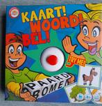 NIEUW Kaart! Woord! Bel! - Toy Universe, Hobby en Vrije tijd, Gezelschapsspellen | Bordspellen, Ophalen, Nieuw