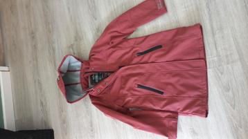 Retour shoftshell jas meisje (mt 9/10) beschikbaar voor biedingen