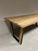 Eiken eettafel Denmark 220cm van Xooon nu voor €599,-, Huis en Inrichting, 100 tot 150 cm, Ophalen of Verzenden, Vijf personen of meer