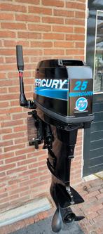 Mercury 25pk kortstaart op knuppel, Ophalen of Verzenden, Gebruikt, Benzine, 10 tot 30 pk