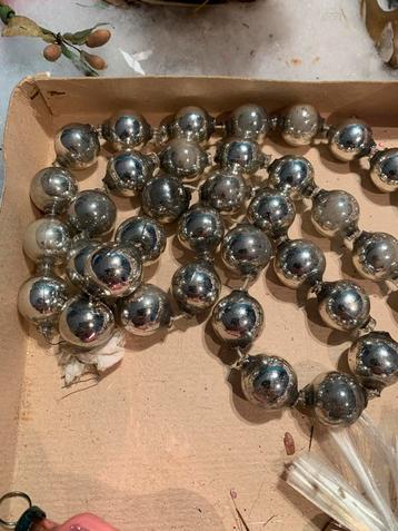 #kerst kralenketting quirlande grote glazen kralen beschikbaar voor biedingen