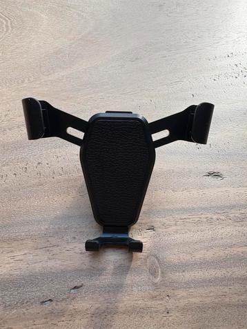 Telefoonhouder auto – zwart – ventilatieclip – universeel beschikbaar voor biedingen