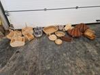 Rieten mandjes/ houten mandjes nieuw, Ophalen of Verzenden