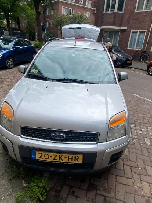 Ford Fusion 1.4 16V 2008 Grijs 173.000 km, Auto's, Ford, Particulier, Fusion, Airbags, Airconditioning, Centrale vergrendeling
