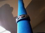 Leaf Ring - zilveren damesring - maat 17, Gebruikt, Ophalen of Verzenden, 17 tot 18, Dame