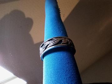 Leaf Ring - zilveren damesring - maat 17 beschikbaar voor biedingen