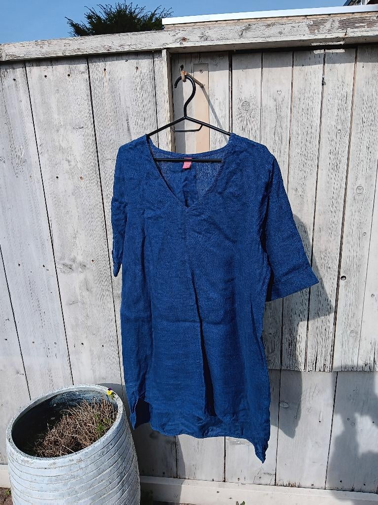 Tuniek maat 40 Kyra&Ko azuurblauw, Maat 38/40 (M), Blauw, Ophalen of Verzenden, Zo goed als nieuw